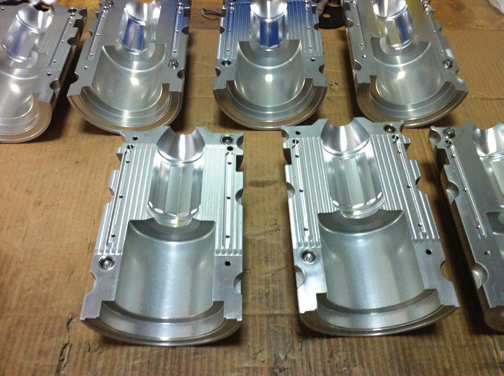 Buy cheap Custom-Shaped Blow Molds for Cosmetic Packaging Perfume Hand Sanitizer Bottles 3D-Printed Prototyping Support from wholesalers