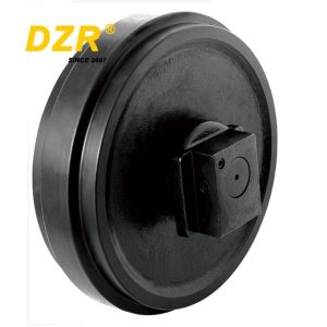 China Excavator and Bulldozer Parts Front Idler Wheel D155A2 with HRC48-54 Surface Hardness on sale