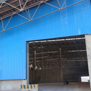 PU Factory Warehouse Warehouse Roof Structure 50mm 120mm Customized