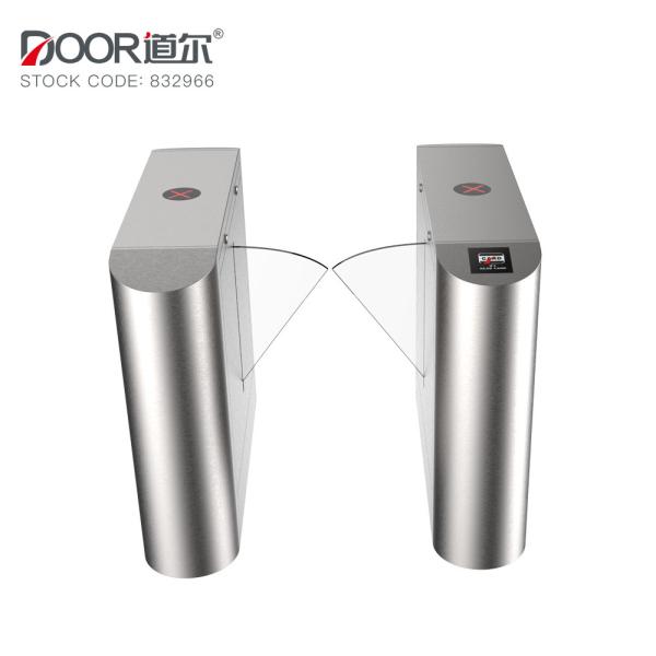 Quality Fast Speed Lane School Flap Turnstile Gate Pass Width 550mm for sale