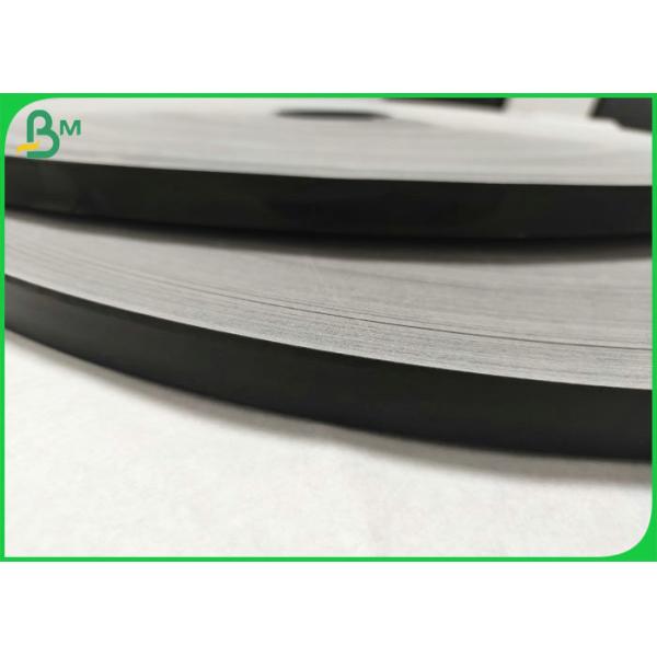 15mm 60gsm Full Black Straw Outer Layer Paper For Produce Drinking Pipes