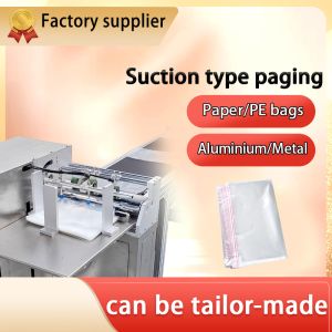 Thin Plastic Bag/Card Labeling Machine with Vacuum Feeder and Catcher Commodity