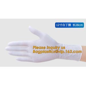 Natural Disposable Powdered Free Custom Medical Examination Latex Gloves,Powder