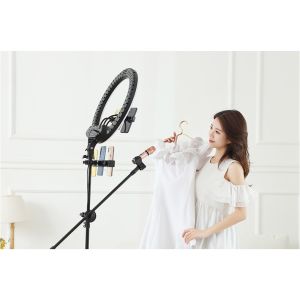 Buy cheap selfie led ring light 18inch with tripod stand with phone holder accessories from wholesalers