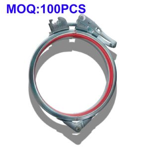 Buy cheap Galvanized Pipe Clamp with 27.5mm Width and 1.0mm/1.2mm Thickness for Flanging Pipes from wholesalers