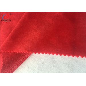 Buy cheap Plain Dyed Polyester Velvet Upholstery Fabric Minky Plush Fabric from wholesalers