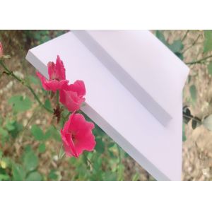 4FT * 8FT * 1 / 8IN Rigid PVC Foam Board 0.35g / Cm3 Density Lightweight White