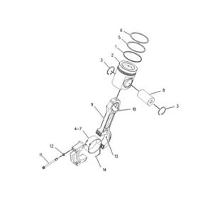 Buy cheap 1110281 Ring Engine 111-0281 Ring 7E5786 Ring Piston Oil Regulating Cylinder Liner 7E-5786 from wholesalers