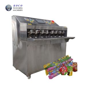 Buy cheap KOCO 2000BPH pneumatic juice beverage bag filling and sealing machine from wholesalers