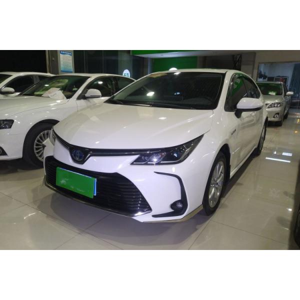 Quality Used Corolla Car New Energy Vehicle With Corolla 20191.2T S-CVT Pioneer 5 Seats White Color 4 Doors Sedan Car for sale