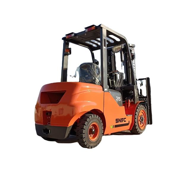 Buy cheap Backhoe Loader FD35 3.5 Ton Rough Terrain Forklift with Japanese Engine and Side Shifter from wholesalers