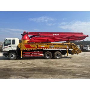 Perfect Original Condition 37m with 3 Axles Concrete Pump Trucks stationary