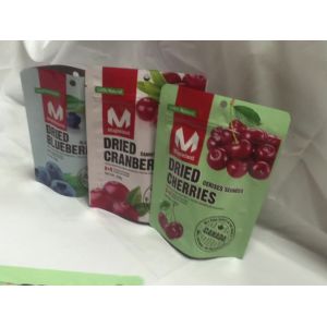 Buy cheap 350g China seeds packaging bag zip lock stand up mylar bags with clear window from wholesalers