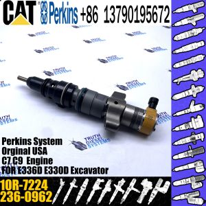 Buy cheap Fuel Injector 236-0962 235-2888 10R-7224 For CAT C9 / C-9 330C E330C FM 330C L Common Rail Injector from wholesalers