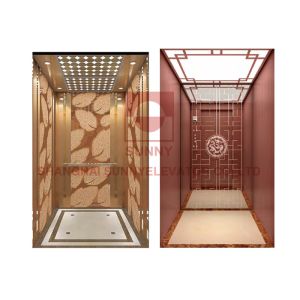 Home Observation Panoramic Passenger Elevator With Vvvf Control