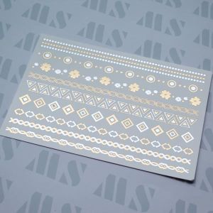 Buy cheap Gold and Silver tattoo from wholesalers