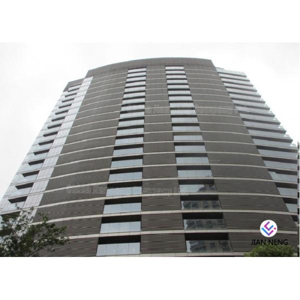 Quality Curtain Wall Aluminium Windows And Doors Low - E Glass For Office Building for sale