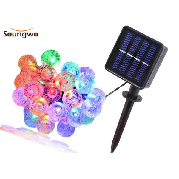 Quality IP65 Hanging Solar Ball Light 46ft SMD0603 With 60 Bubble for sale