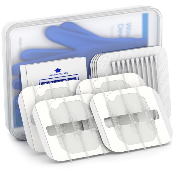 PWT1003 Flexible Fabric Bandages Wound Closure Device 4PCS