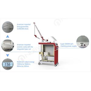 Buy cheap capillary hemangioma removal / pigment removal / tattoo removal laser machine from wholesalers