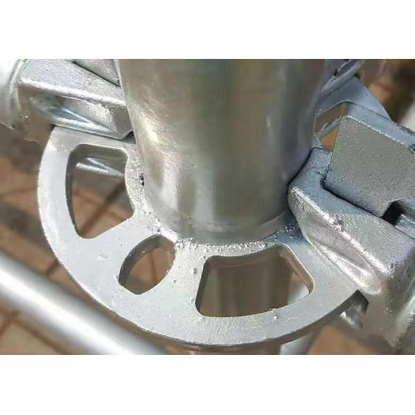 Buy cheap 48.3mm/42mm Tube Diameter Ringlock Scaffolding With Wedge Connection And Auto-welding from wholesalers
