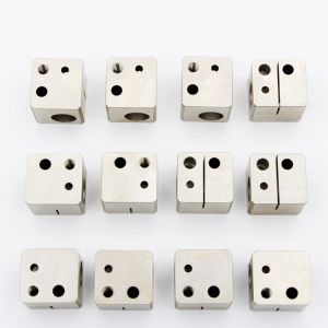 Buy cheap OEM Machined Aluminum Parts Fabrication Zinc plated 0.005mm Tolerance from wholesalers