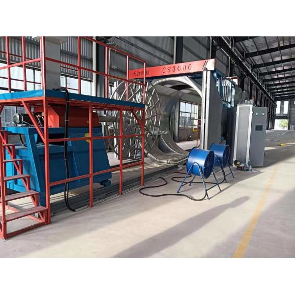 Buy cheap Wireless Remote Control Shuttle Rotomolding Machine Automated from wholesalers