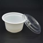 Buy cheap PP 230ml Disposable Yogurt Cups With Lids Plastic Frozen Yogurt Cups from wholesalers