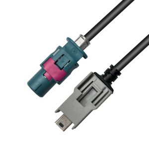 HSD (Z Code) to Mini B USB Cable for Automotive Ethernet Connectivity
