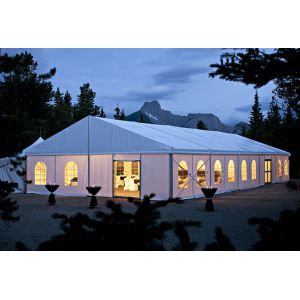 Buy cheap 25x50M Large Event Tents With Flooring / Wind Resistant Outdoor Party Tents from wholesalers