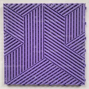 Buy cheap Industrial Purple 2500Lbs Interlocking Flexible Tiles For Garage from wholesalers