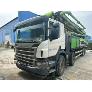 Buy cheap Zoomlion 2018 56m Concrete Pump Truck (Scania Chassis) from wholesalers