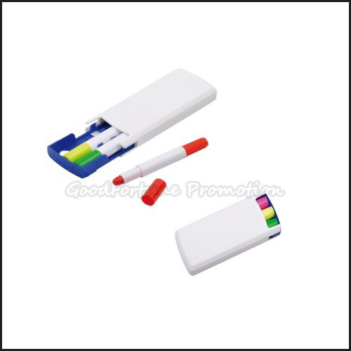 Buy cheap Customed promotion 3pcs set Printed logo advertising glitter highlighter marker gift from wholesalers