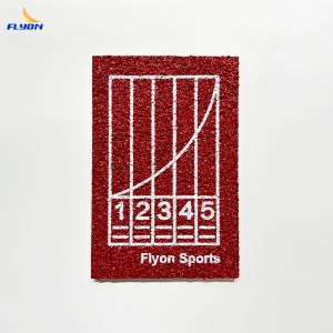 EPDM Full Pour Running Track with Seamless Monolithic Surface, Advanced Impact