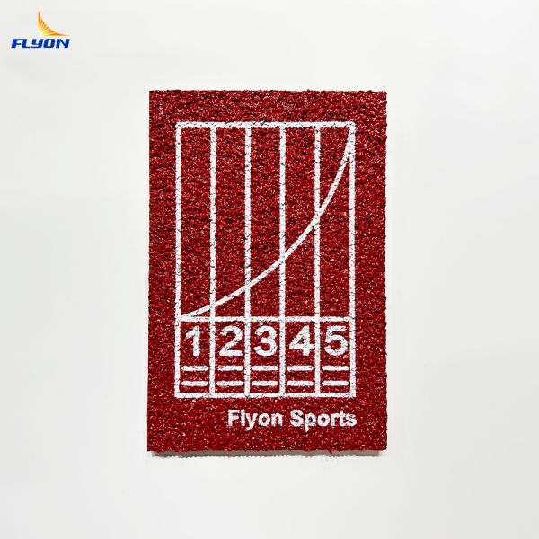 EPDM Full Pour Running Track with Seamless Monolithic Surface, Advanced Impact