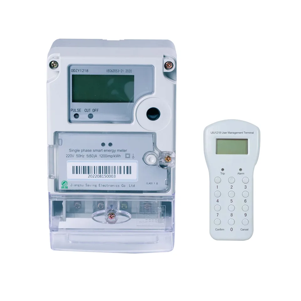 Buy cheap Modbus/STS Communication Protocol Single Phase Energy Meter in White for Your Business Needs from wholesalers