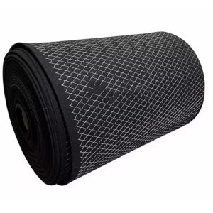Buy cheap Laminated Mesh Air Filter Material With Activated Carbon Roll Air Conditioning from wholesalers