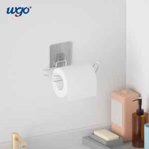 Buy cheap Damage Free Mounting Toilet Roll Holder Self Adhesive Installed Bathroom from wholesalers