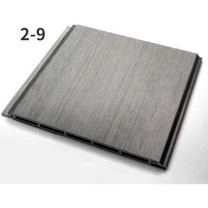 Synthetic WPC Wall Panel Board Exterior Fire Resistance Customized