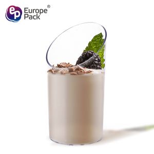 Buy cheap EPK new design special shape 70ml disposable plastic pudding cup from wholesalers