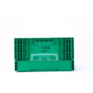 Buy cheap Customized Logo Folding Agricultural Plastic Crate for EU Industrial Storage Solutions from wholesalers