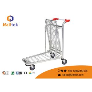 Buy cheap Convenience Logistics Trolley Chrome Plated Material Movement Trolley from wholesalers