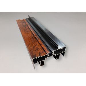 Buy cheap Wood Imitated Thermal Break Aluminium Windows Profiles Oxidation Resistance product