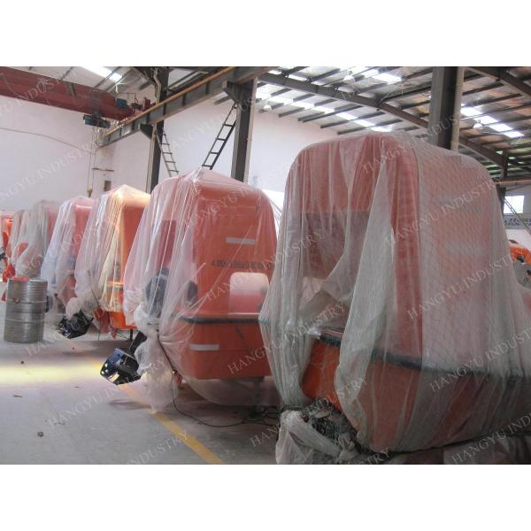 Buy cheap 4.5m 6 Persons Solas Rescue Boat With Davit from wholesalers