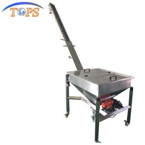 Buy cheap Vibrational 100L Hopper Feeder Machine , Dustproof Hopper Belt Conveyor from wholesalers