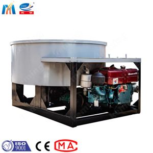 Buy cheap Mixing Blade Flat Mouth Mixer Diesel Pan 750L Concrete Aggregate from wholesalers