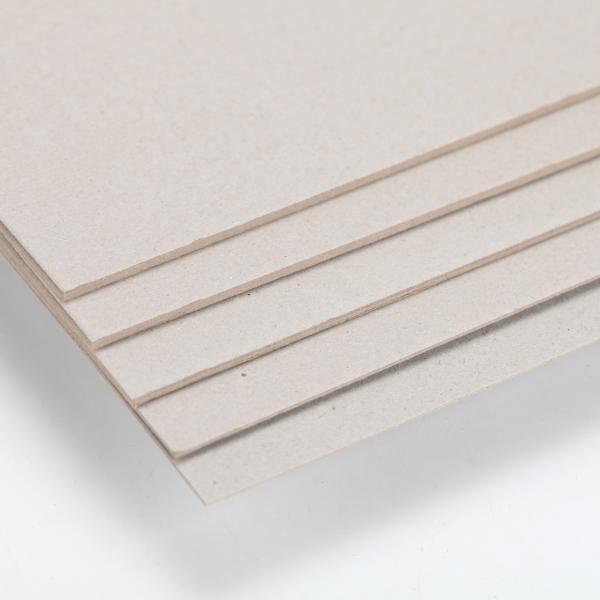 Buy cheap Gravure Printing Compatible Grey Cardboard Sheets Custom Order Acceptable from wholesalers
