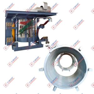 Buy cheap Low Noise Medium Frequency Melting Furnace Energy Saving Smooth Operation from wholesalers