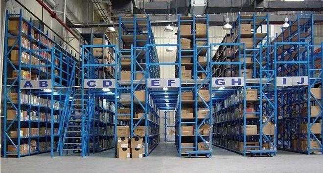 Buy cheap Powder Coating Rack Supported Mezzanine Floor Warehouse Industrial Mezzanine Systems product