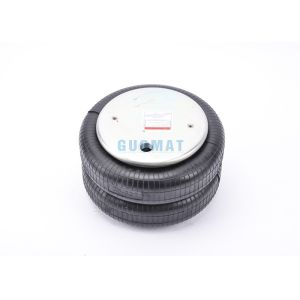 Buy cheap 2B7444 Rubber Industrial Air Spring  W01-358-7444 Double Air Bellows For Gas Hole / Air Inlet 1/4nptf 3/4nptf from wholesalers